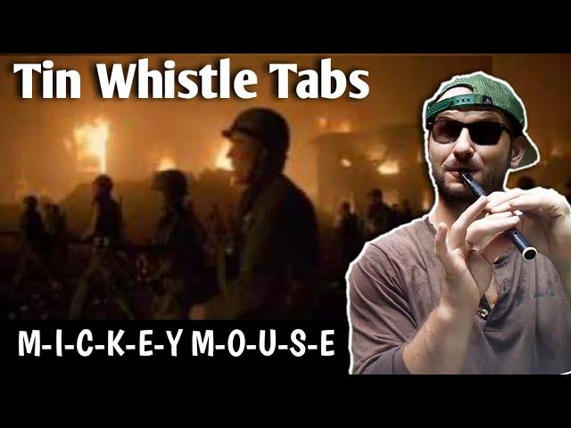 Mickey Mouse Theme Song | Tin Whistle Tabs Tutorial