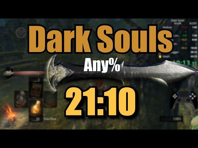 Dark Souls Any% - 21:10 (old WR)