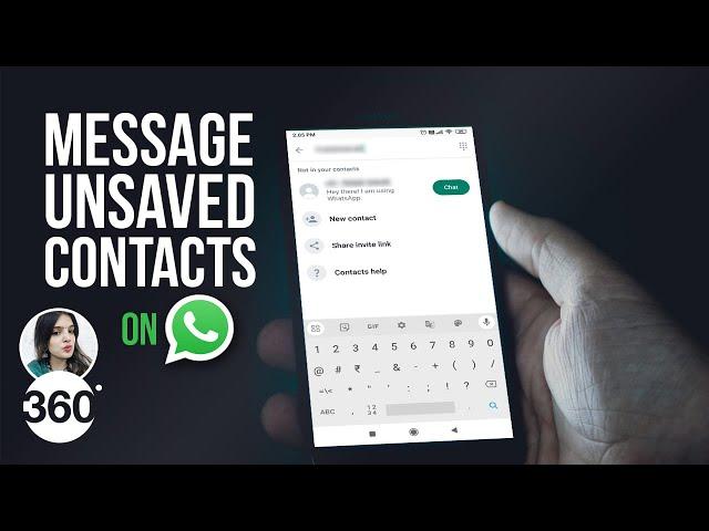 How to Easily Message Unsaved Contacts on WhatsApp