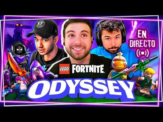 NUEVO MUNDO en la actualización LEGO FORTNITE ODYSSEY (Con Willy y Frank) #1