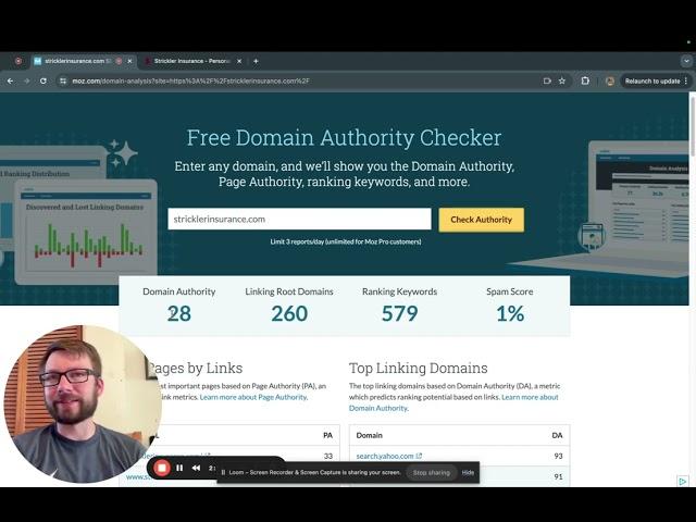 Review Of Moz's Free Domain Authority Checker | Understand Your Website's DA