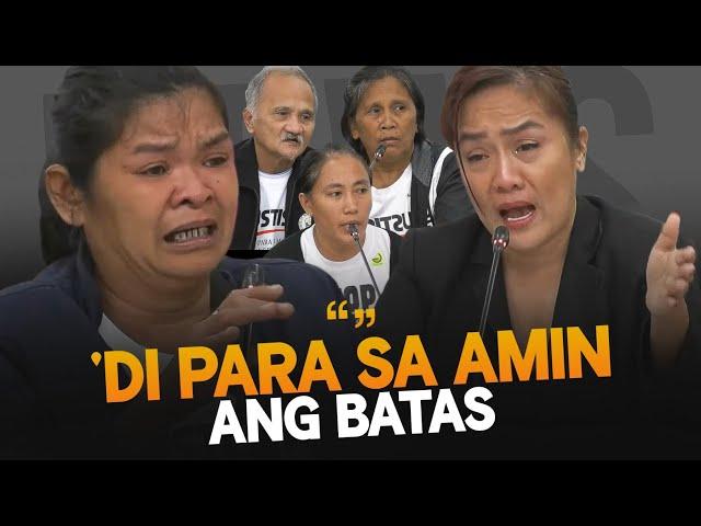 Mga Pamilyang biktima ng EJKs kinompronta si Colonel Royina Garma sa Pagkakapaslang sa...