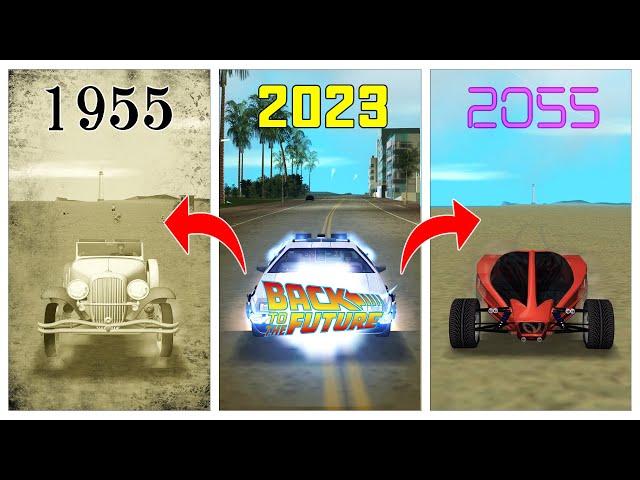 Evolution of Time Travel in GTA games! (BTTF Mods)