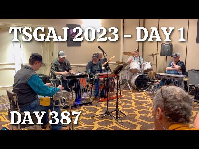 Pedal Steel Everyday - Day 387 - Texas Steel Guitar Jamboree 2023 [Night 1 - MSA Room]