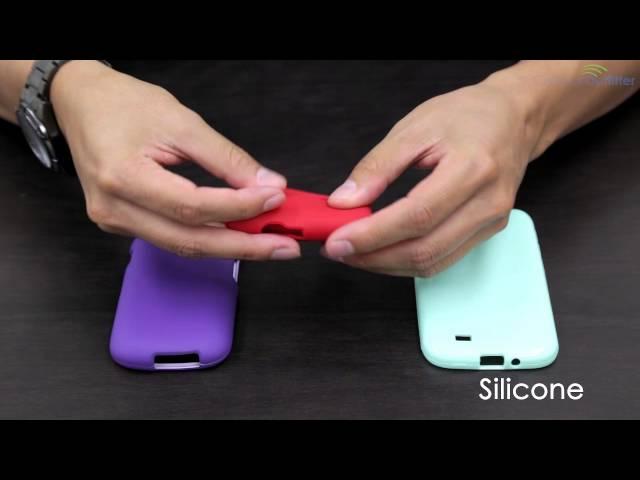 Rubberized Hard Case  vs.  Silicone vs. TPU
