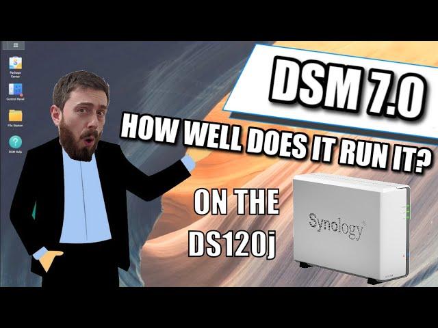 Synology DS120J NAS - How Well Does It Run DSM 7.0