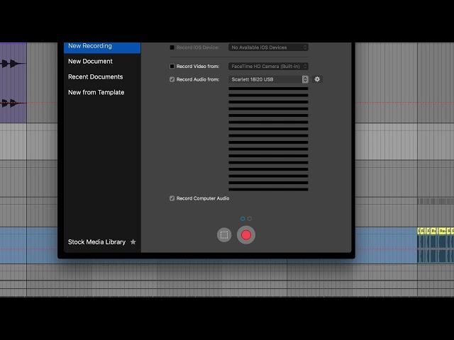 Quick Tip: Record Ableton Live (or any DAW) and a Microphone into Screenflow as Separate Channels