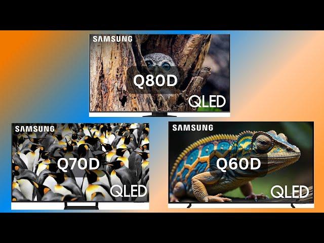 Samsung's 2024 Basic QLED Models: Q60D, Q70D, Q80D | Featured 4K TVs