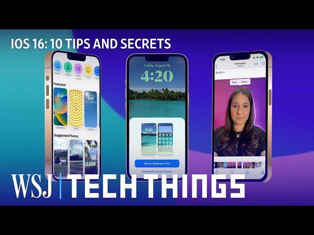 iOS 16: Top 10 Tips for Apple’s New iPhone Software Update | WSJ