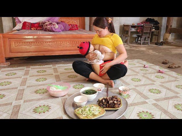 Full Video: Selling agricultural products and cooking simple delicious dishes Small family life