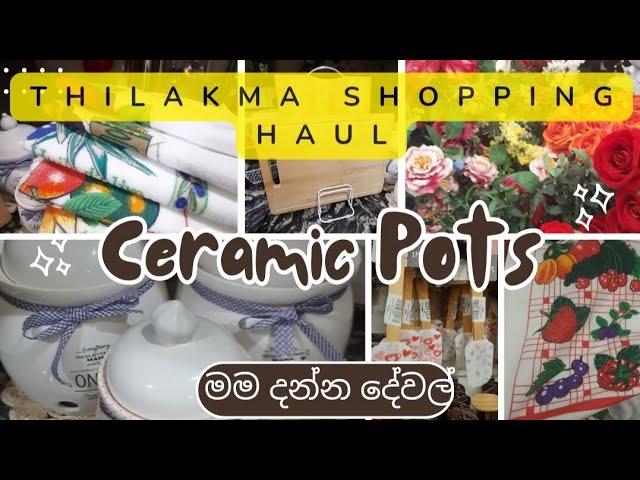 Tips & Haks for  Ceramic Pot lovers...    Thilakma Shopping haul ..