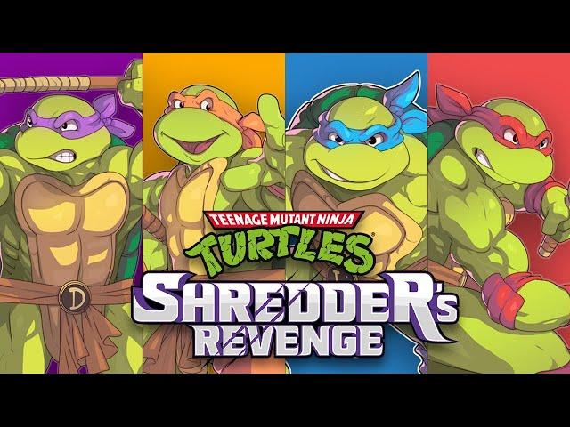 Новые Черепашки Нинзя: Wanderbraun играет в Teenage Mutant Ninja Turtles: Shredder's Revenge