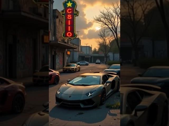 Lamborghini In Abandoned City