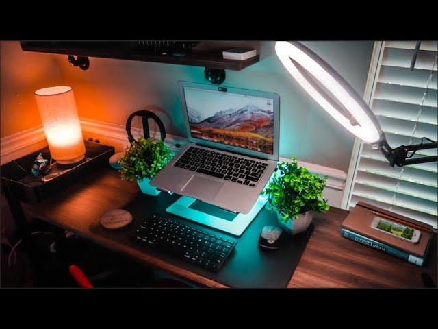 Budget Laptop Desk Setup 2022 - Editing/Filming Workspace