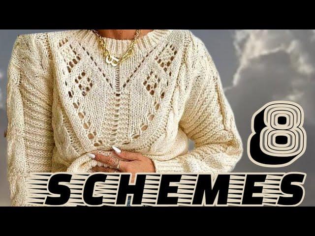 Вязание: Замечательные свитера для женщин. Knitting: Wonderful sweaters for women.