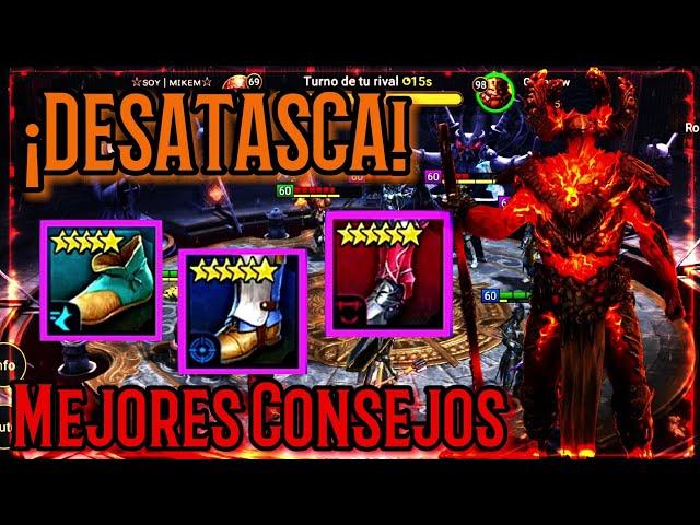 ¡Escapa De MID Y EARLY Game! | ¡Los MEJORES Consejos Para Desatascar Tu Cuenta!| RaidShadowLegends