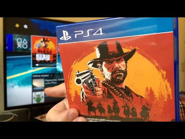 Русский диск, и даже 2. Распаковка и установка Red Dead Redemption 2 !!