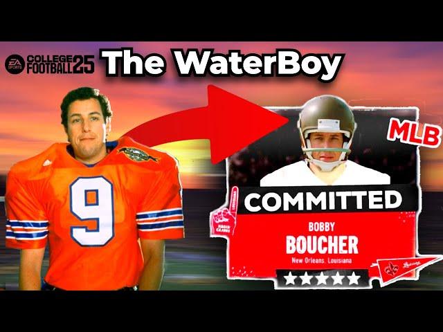 I Put The WATERBOY in College Football 25! (Road to Glory)