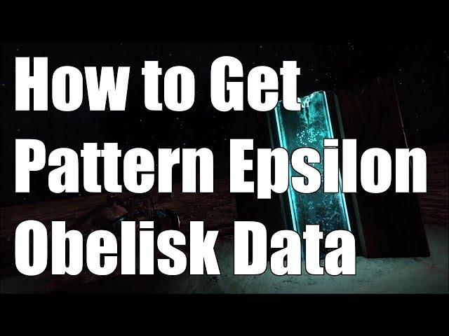 Elite: Dangerous - How to Get  Pattern Epsilon Obelisk Data