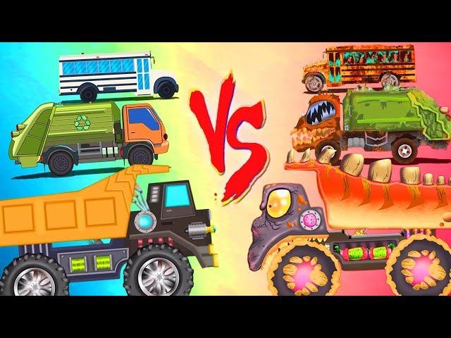 Good Vs Evil | Car Cartoon Videos For Children by Kids Channel