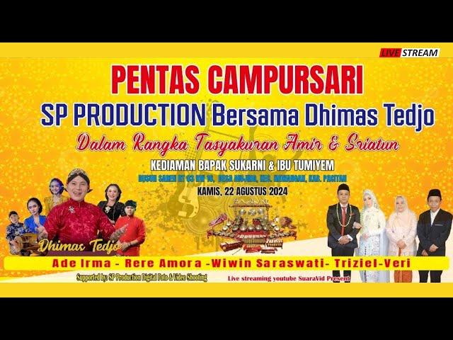  LIVE SIANG PENTAS CAMPURSARI SP PRODUCTION BERSAMA DHIMAS TEDJO - 22 AGUSTUS 2024 - PACITAN