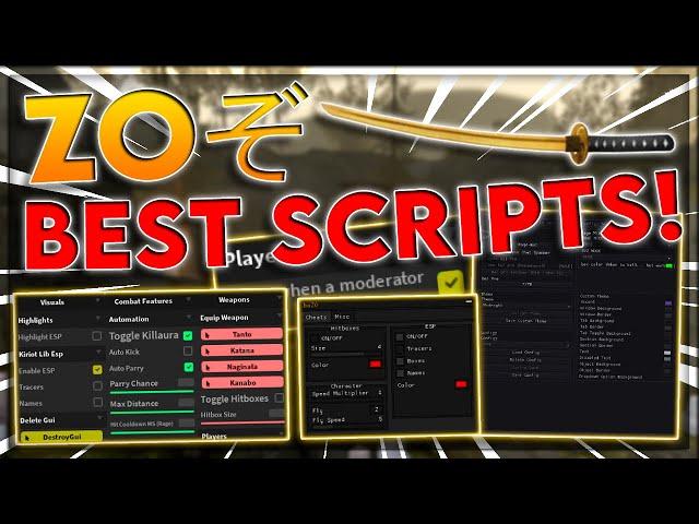 [UPDATED] ZO ぞ Script Hack / GUI | Kill Aura + Auto Parry | Hitbox Expander | *PASTEBIN 2022*