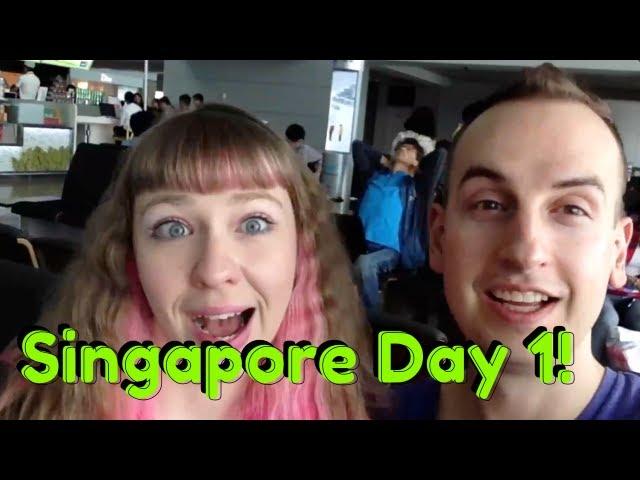 Singapore Vlog: Day 1 - Airport Nastiness!