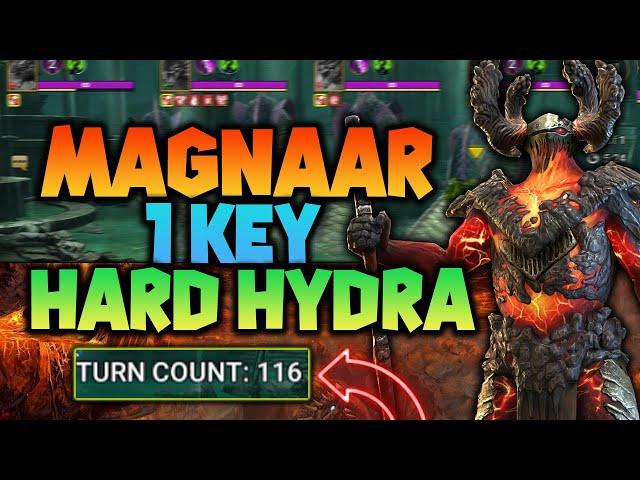 MAGNARR | 1 KEY HARD HYDRA CLAN BOSS | Raid Shadow Legends