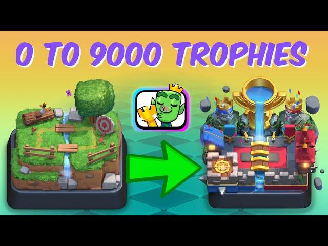 BGX Tournament ️ | 0 to 9000  | Day 4 | Clash Royale Live 