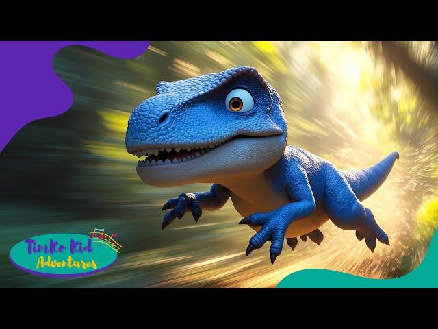 Dinosaur Dance Song!  Fun Dino Song for Kids | Sing & Dance with T Rex & Friends!