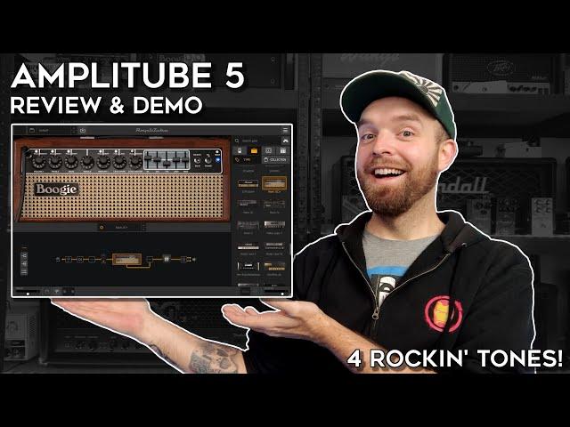 Amplitube 5 Demo & Review! (4 Rockin' Presets!)