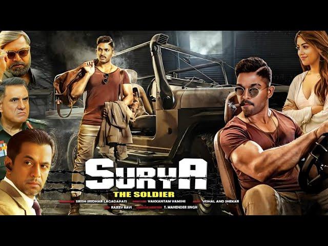 Surya - The Soldier (2025) | Allu Arjun’s New Hindi Dubbed Movie | New South Full Action Movie 2025