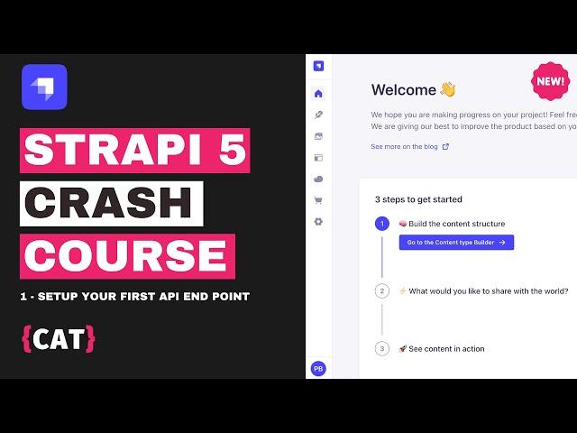 Getting Started with Strapi 5 Part 1 - Strapi crash course 2024