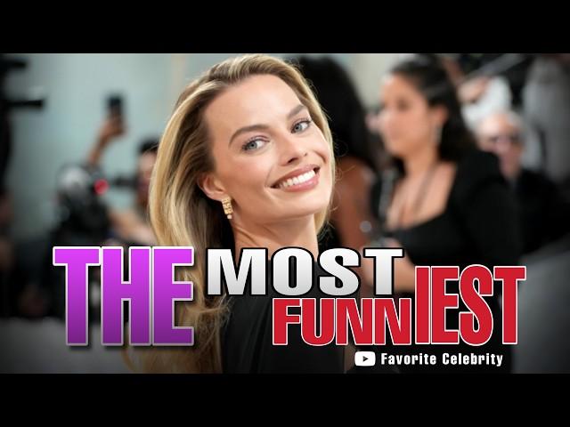 12 Margot Robbie Most FUNNIEST Moments 