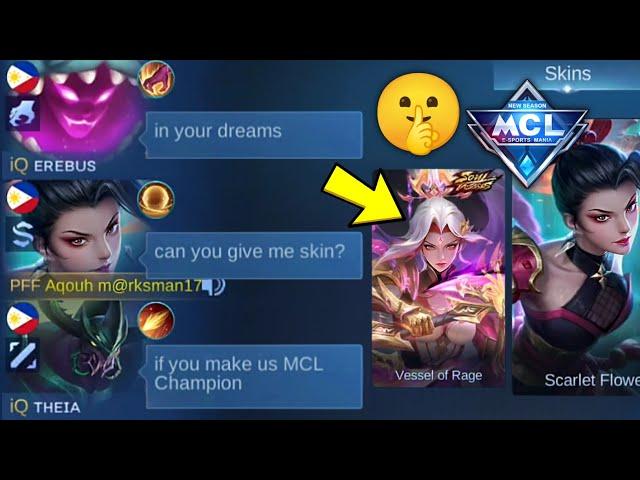 HANABI "NO SKIN" PRANK IN MCL!! - HANABI NEW SOUL VESSELS SKIN "VESSEL OF RAGE" MCL GAMEPLAY - MLBB