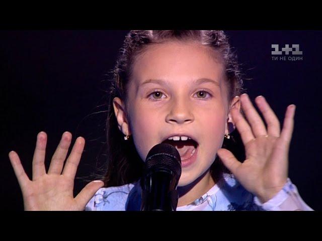 Nadya Dovbush  "Early" – Blind Audition – Voice.Kids – season 3