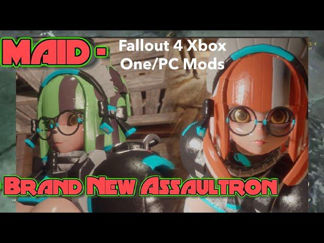 MAID - Brand New Assaultron Fallout 4 Xbox One/PC Mods