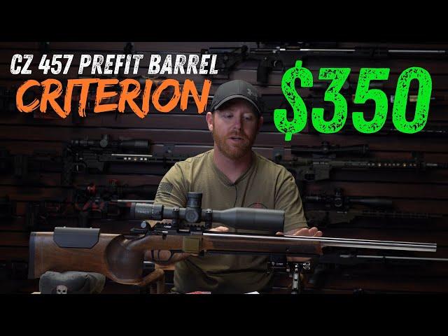 WHIDDEN GUNWORKS CRITERION CZ 457 PREFIT ( It's only $350 bucks.....)