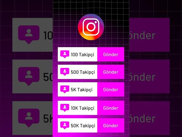 İnstagram Takipçi Hilesi | %100 Gerçek İnstagram Takipçi Arttırma Hilesi 2024