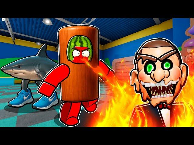 Tralalero Tralala and Tung Tung Sahur Escape Mr Funny Dummy in Roblox