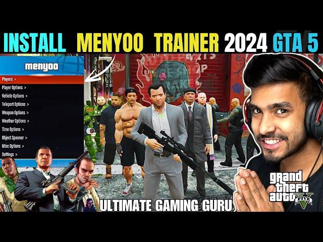 How to Install Menyoo Trainer Mod Menu in GTA 5 (Latest 2024) | GTA 5 mods