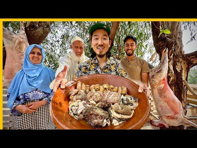 Eid Al Adha with Moroccan Family  Atlas Mountain Village Food!!