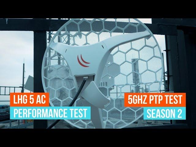 Mikrotik LHG 5 AC Performance Test - ENGLISH SUBTITLES