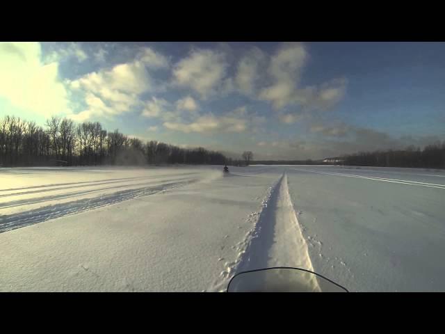 На снегоходе BRP EXPEDITION 1200