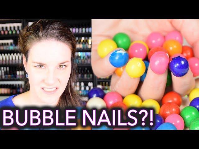 Reaction to Bubble Nails and DIY - U KNO U WANNA