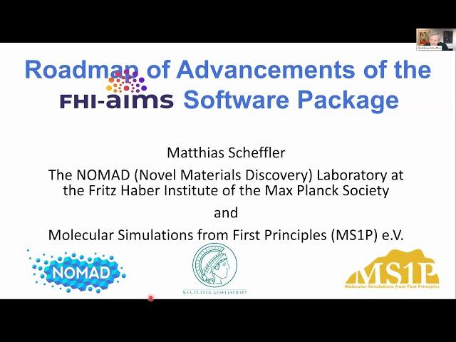 FHI-aims Webinar: FHI-aims Roadmap, Talk by Matthias Scheffler