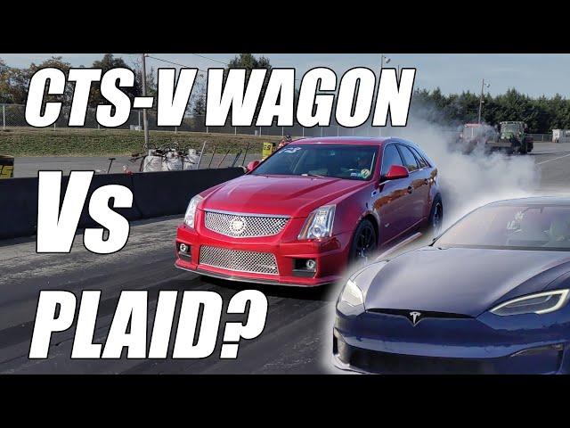 Is The CTS-V Wagon Ready To Take On The Plaid?