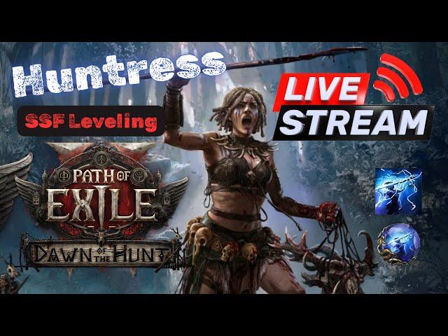ACT3-pt3|PoE2-SSF Huntress leveling-No Commentary