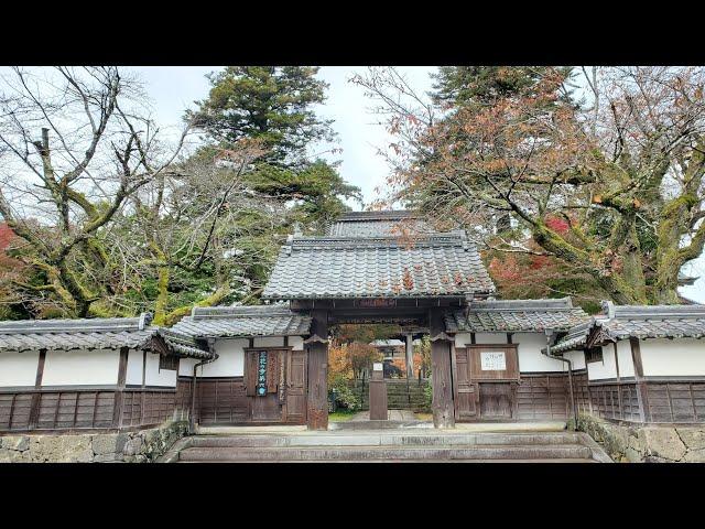 Walking Tour Of A Beautiful Temple In The Japanese Countryside- HD