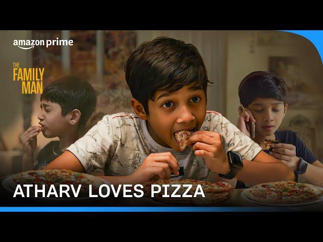 Atharv and his love for pizza  | The Family Man | Prime Video India